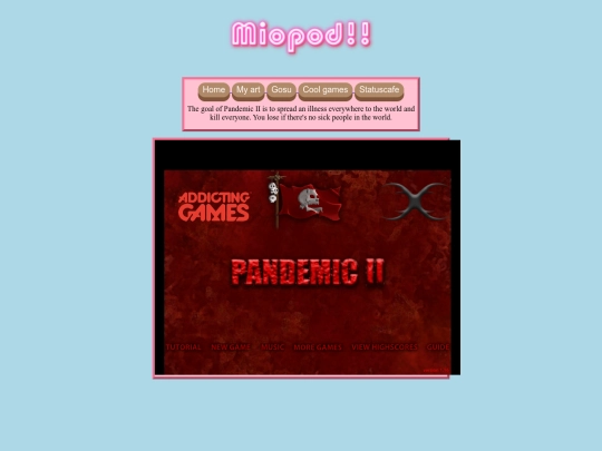 pandemic2 screenshot