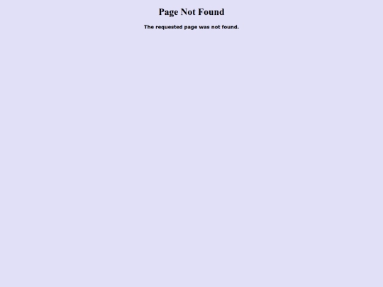 not_found screenshot