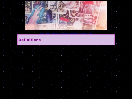 definitions screenshot