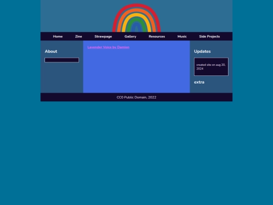 sideprojects screenshot