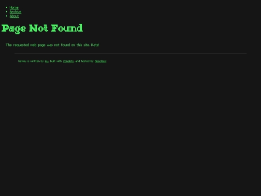 not_found screenshot