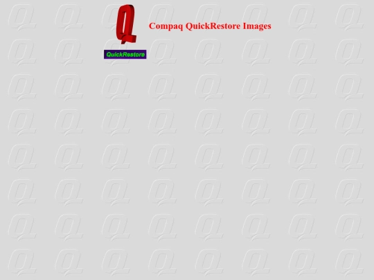 compaq screenshot