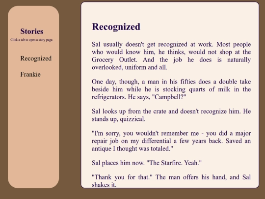 stories screenshot