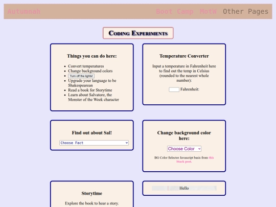 testing screenshot