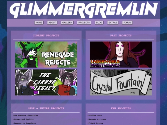 projects screenshot