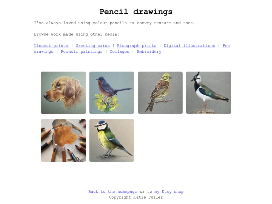 pencil-drawings screenshot
