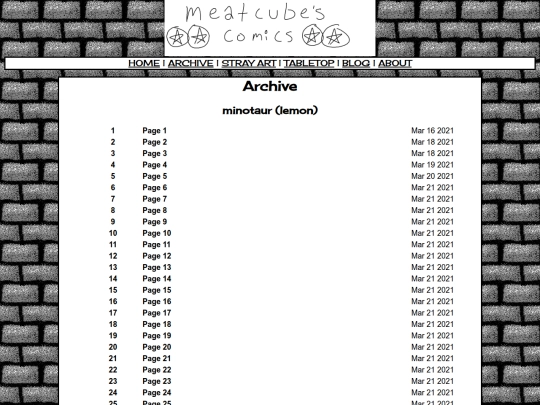 archive screenshot
