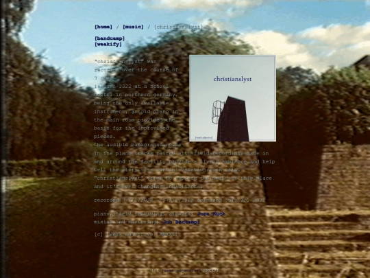 music/christianslyst screenshot