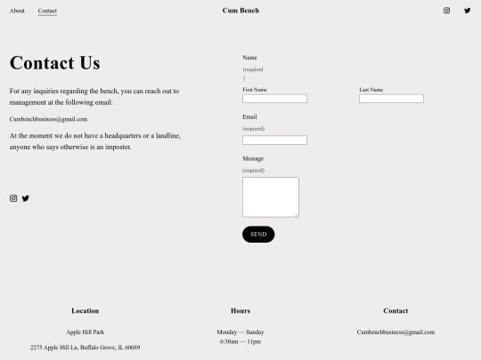 contact screenshot