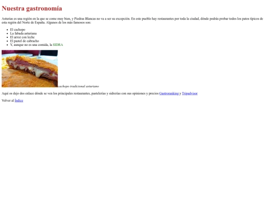 comida screenshot