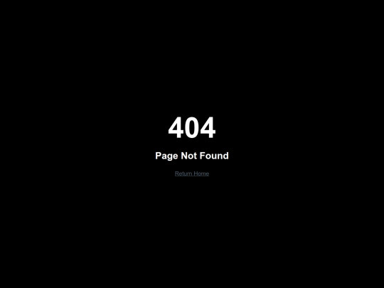 not_found screenshot