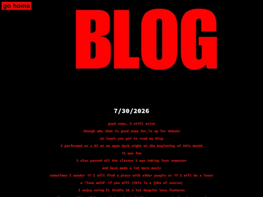 blog screenshot