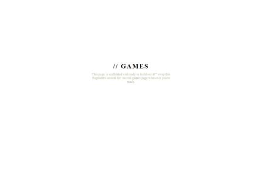 pages/games screenshot