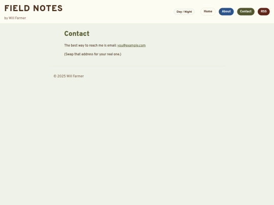 contact screenshot