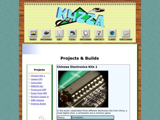 projects screenshot