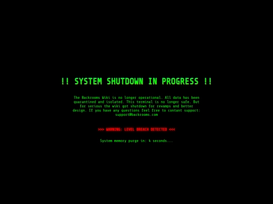 shutdown screenshot