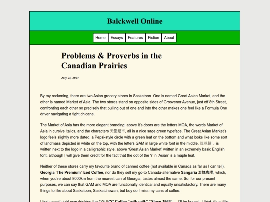 Essays/ProblemsandProverbs screenshot