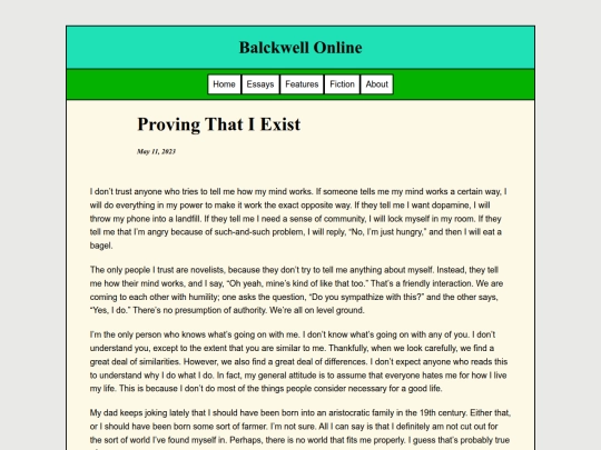 Essays/Proving screenshot