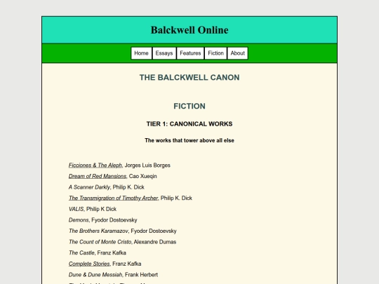 Main/BookslistsRedux screenshot