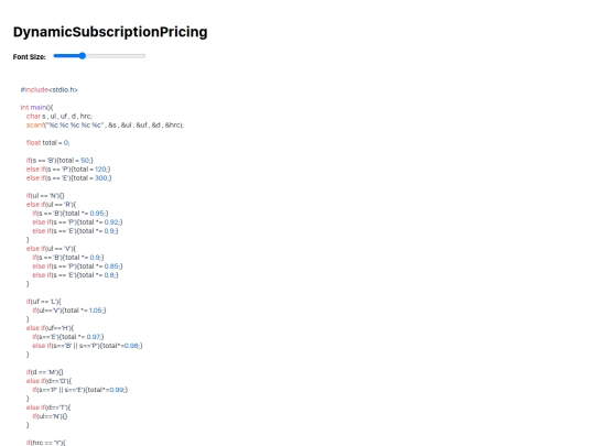 code/dynamicsubscription screenshot