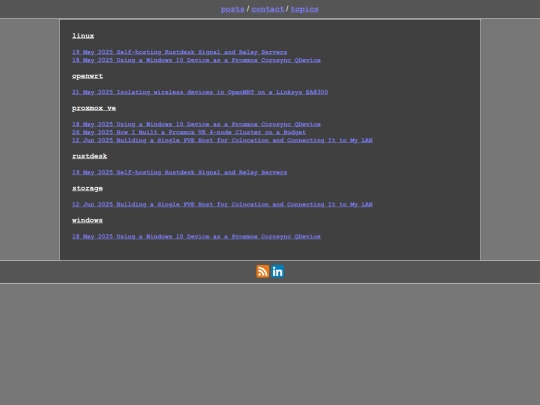 topics screenshot