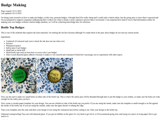 CraftProjects/BadgeMaking screenshot