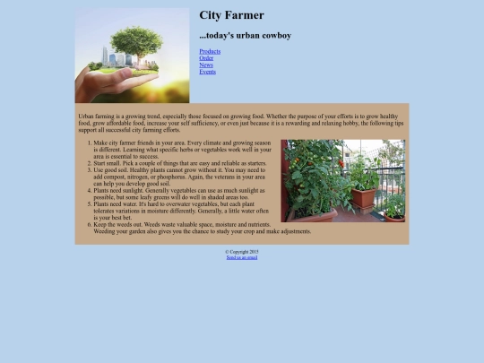 lab1/cityfarmer04 screenshot