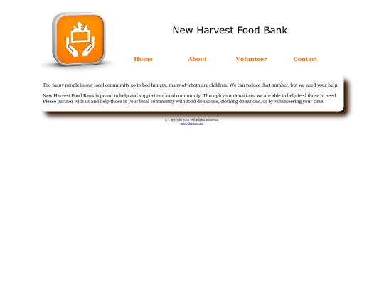 lab1/foodbank screenshot