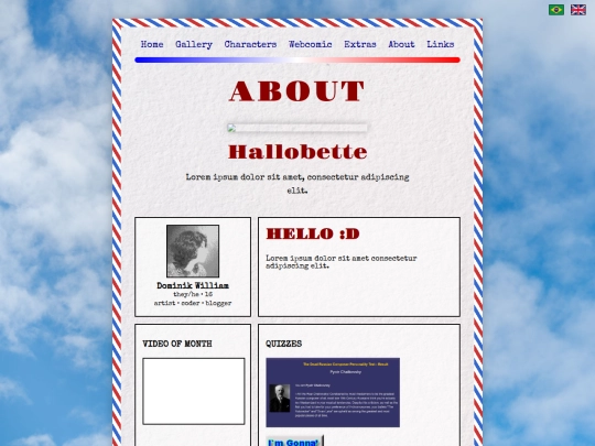 Characters screenshot
