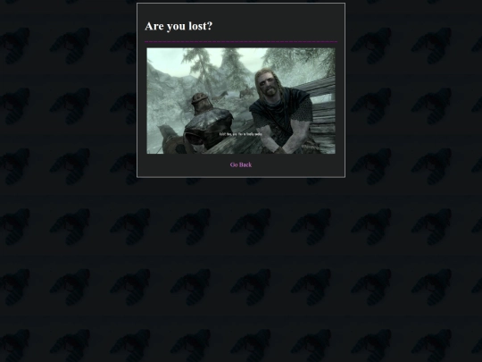 not_found screenshot