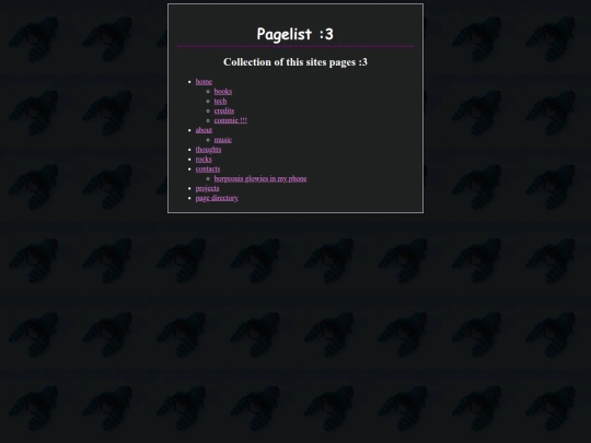 pages/pagelist screenshot