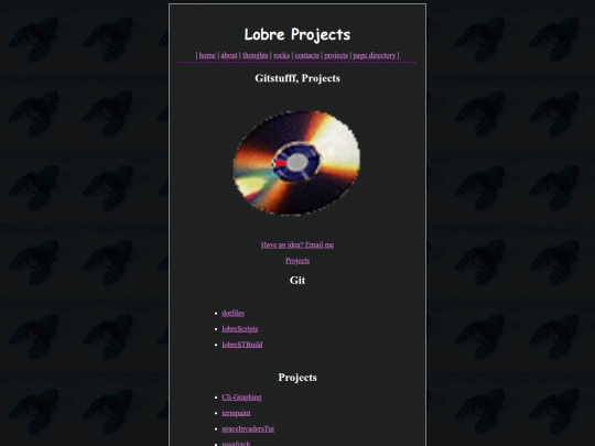 projects screenshot