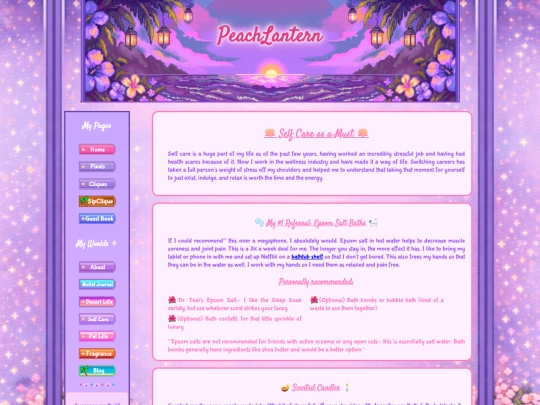 selfcare screenshot