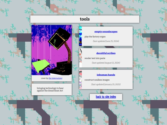 tools screenshot