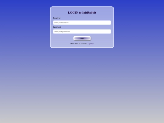 project-1/login screenshot