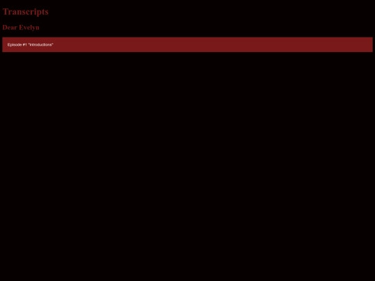 transcripts screenshot