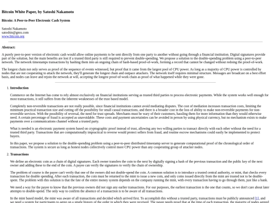BitCoin/BitcoinWhitePaper screenshot