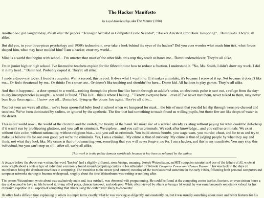 Hacker_Manifesto screenshot