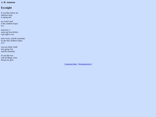 Mtns/ARA/Eyesight screenshot