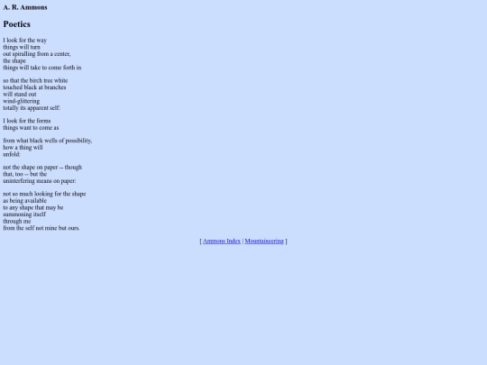 Mtns/ARA/Poetics screenshot
