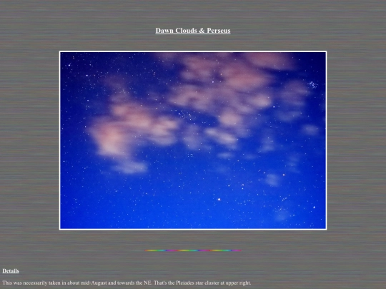 SamplePhotos/PerseusDawnClouds screenshot