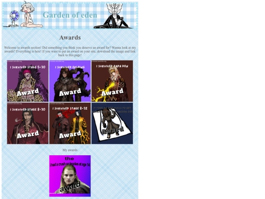 awards screenshot