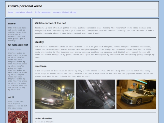index screenshot