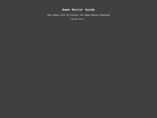 master_guide screenshot