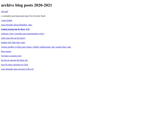archive screenshot