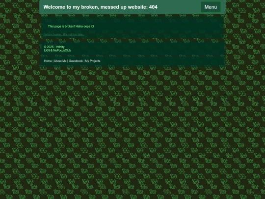 not_found screenshot
