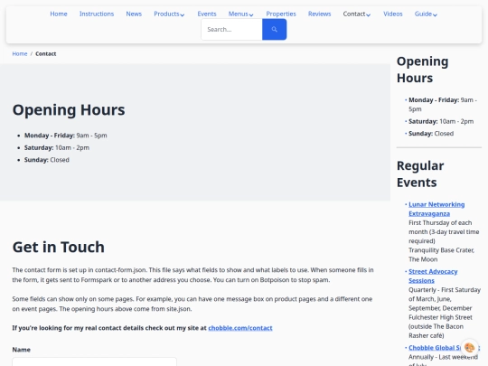 contact screenshot