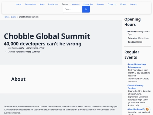 events/chobble-summit screenshot