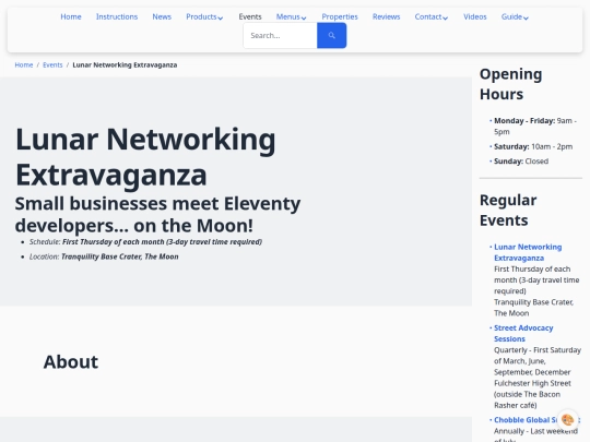 events/lunar-networking screenshot