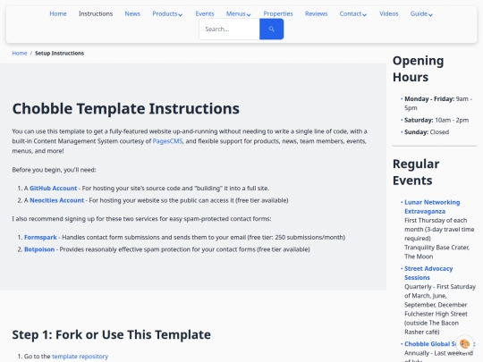 instructions screenshot